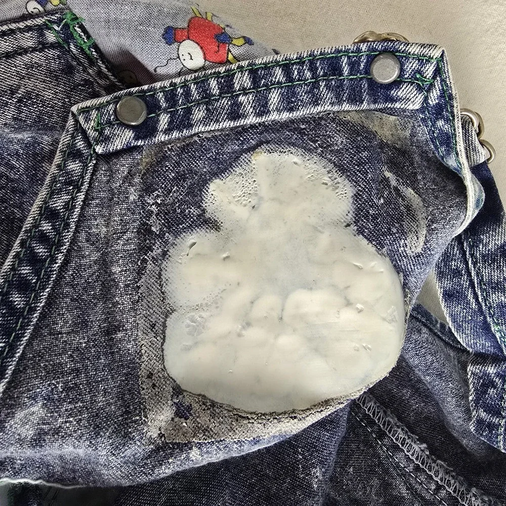 Vintage Osh'Kosh‎ Acid Wash Bug Overalls Unisex 6-9mo